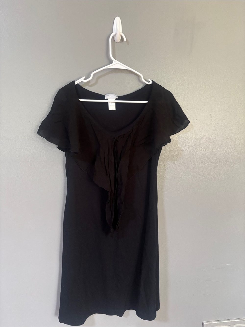 Soft surroundings large black dress